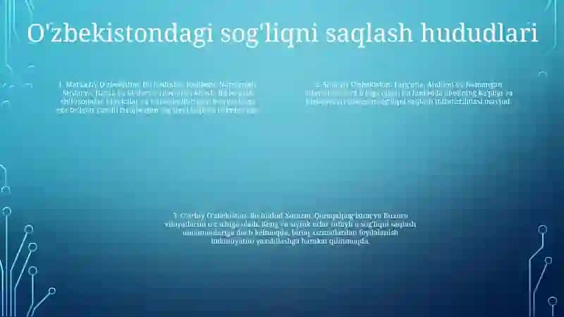 Oʻzbekiston Iqtisodiy Geografik Rayonlari Va Yirik Tabbiy Iqtisodiy Mintaqalari 3
