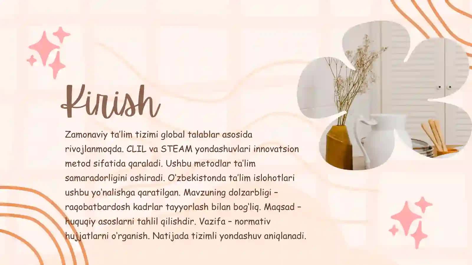 O‘zbekistonda STEAM fanlarini CLIL texnologiyasi asosida o‘qitishning huquqiy asoslari 3