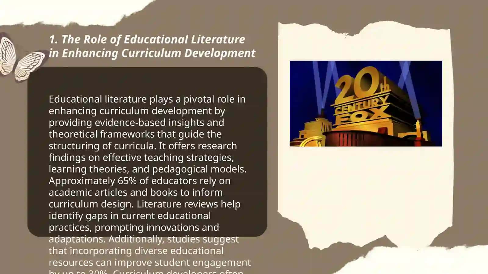The Role of Educational Literature in Enhancing Curriculum Development 3
