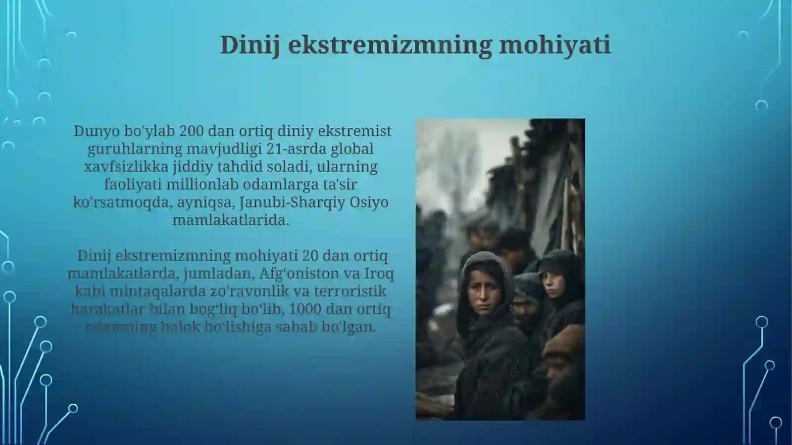 DINIY FANATIZM, EKSTREMIZM, FUNDAMENTALIZM, TERRORIZM 3