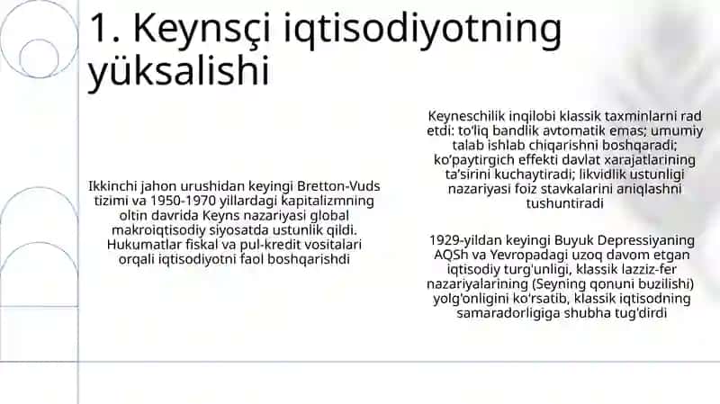 Klassik iqtisodiy maktabning yakunlanishi 3