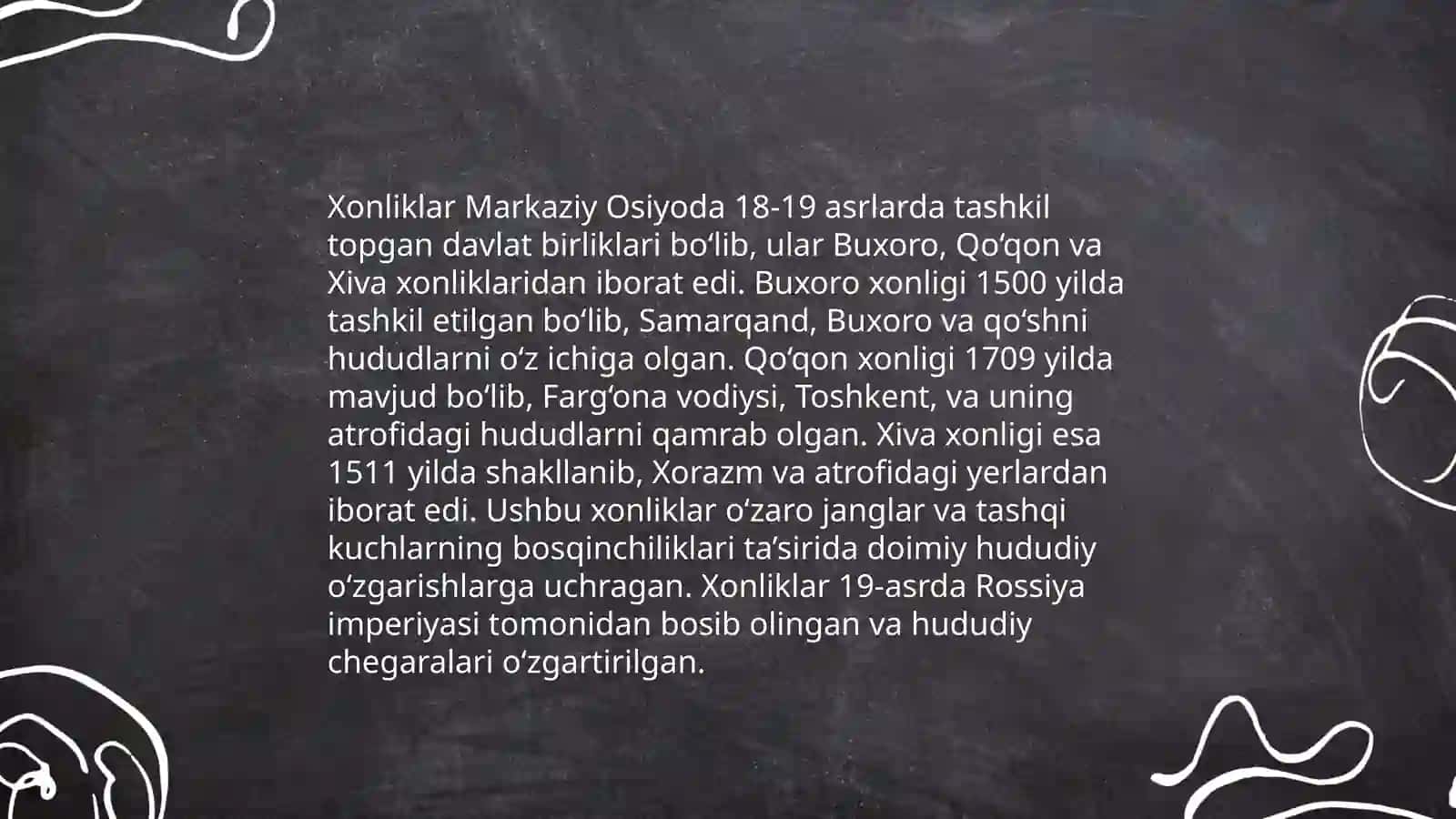 Xonliklarning mamuriy hududiy chegaralari 3