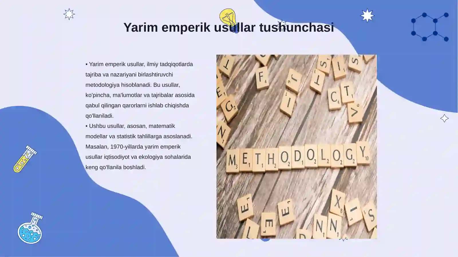 Yarim emperik usullar 3