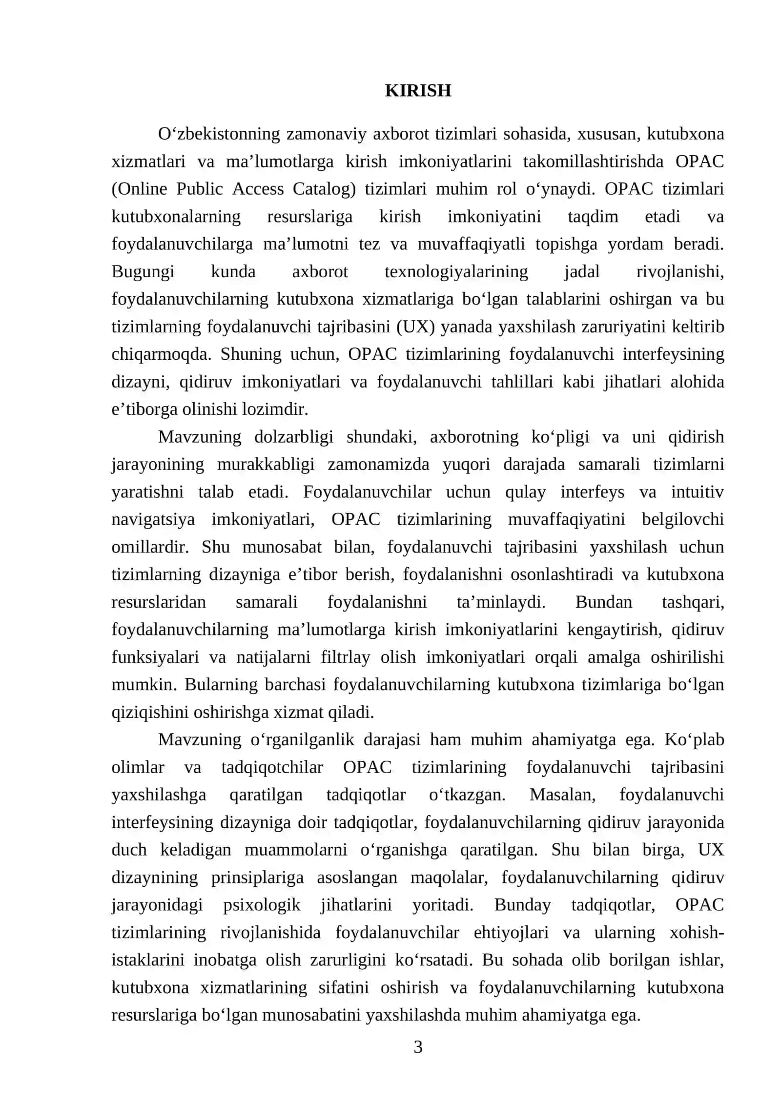 Opac tizimlarining foydalanuvchi tajribaga (UX) ta'siri 3