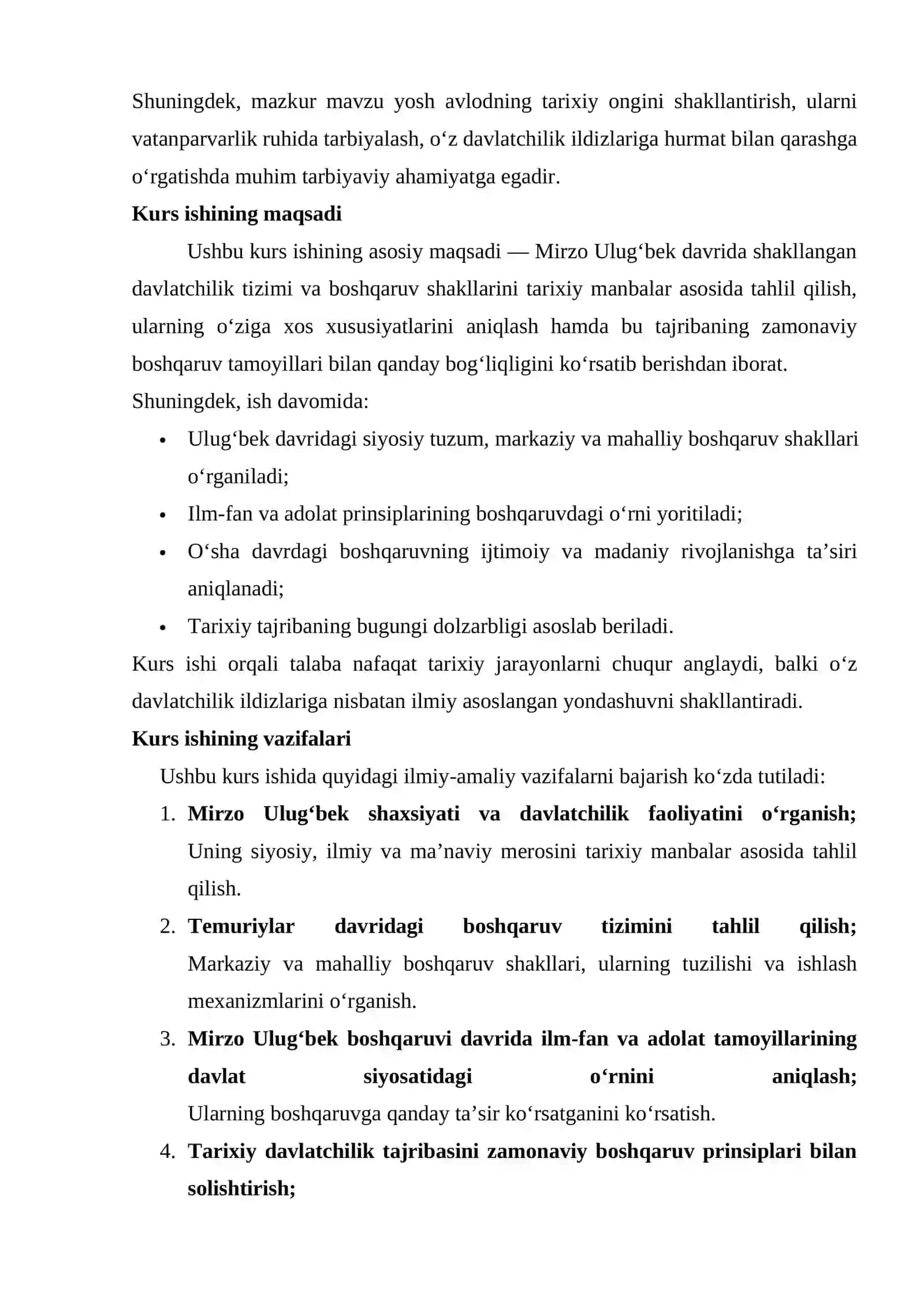 Mirzo Ulugʻbek davrida davlatchilik va boshqaruv turlari 3