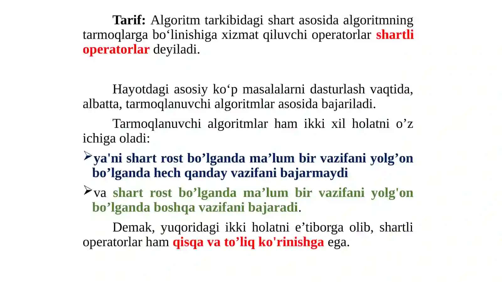 C++ dasturlash tilida tarmoqlanuvchi jarayonlarni dasturlash 3