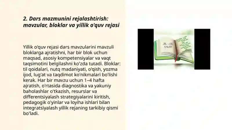 7-sinflar uchun ona tili fanidan dars loyihasi tayyorlash 3