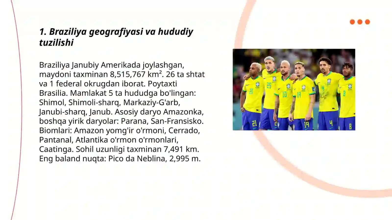 Braziliya geografiyasi va hududiy tuzilishi 3