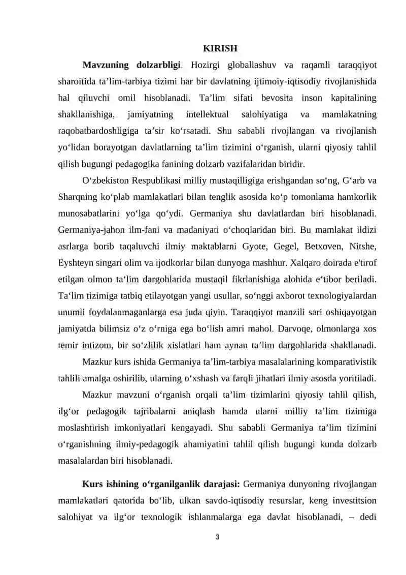 GERMANIYA DAVLATI TA’LIM TIZIMINING RIVOJLANISH TARIXI 3