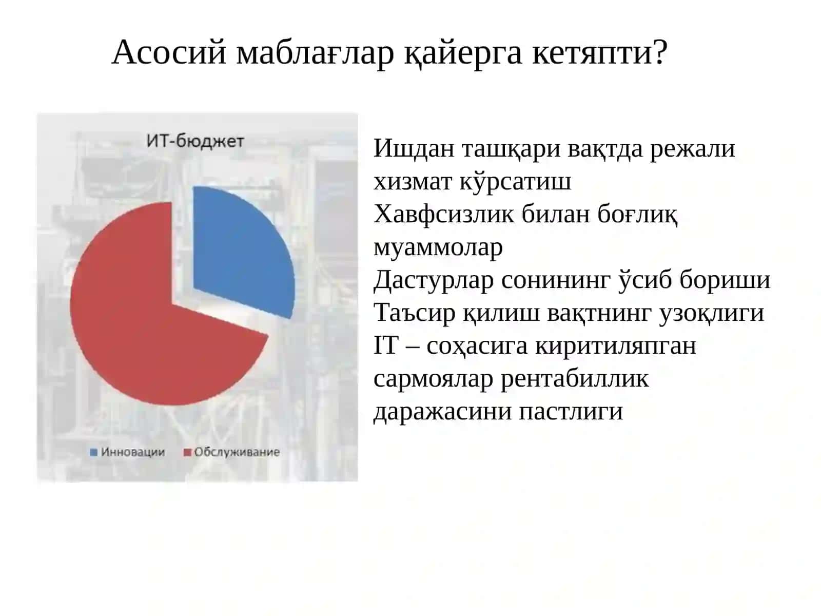Тақсимланган тизимлар фани 3