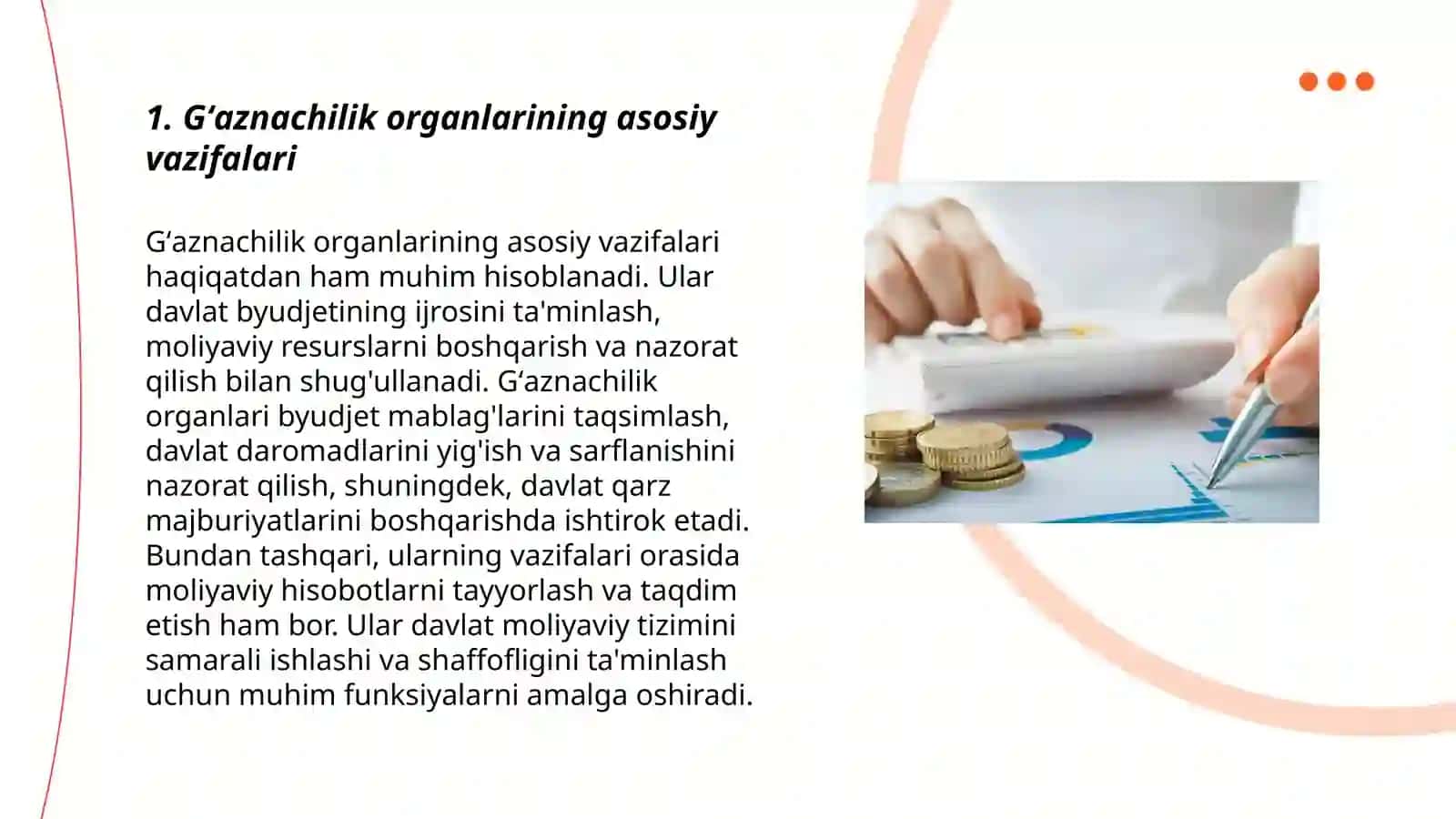 Gʻaznachilik organlari faoliyati mexanizmi 3