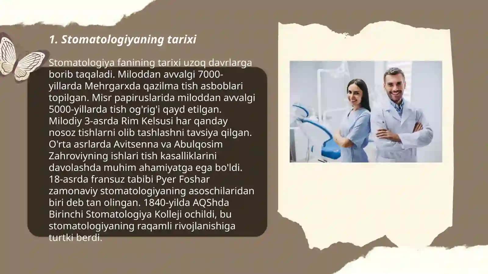 Stomatologiya fanining tarixi 3