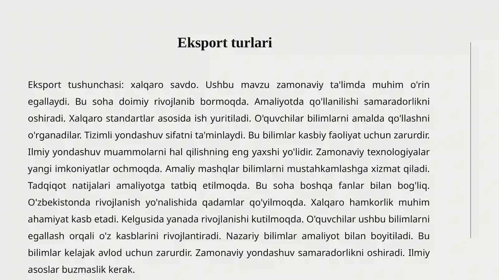 Eksport 3