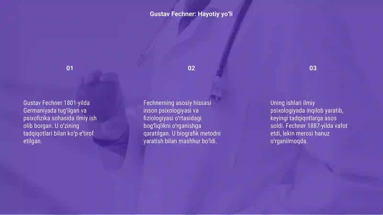 Gustav Fechner biografik metodi 3