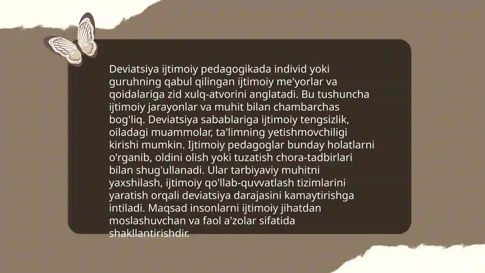 Deviatsiya ijtimoiy pedagogik muammo sifatida 3