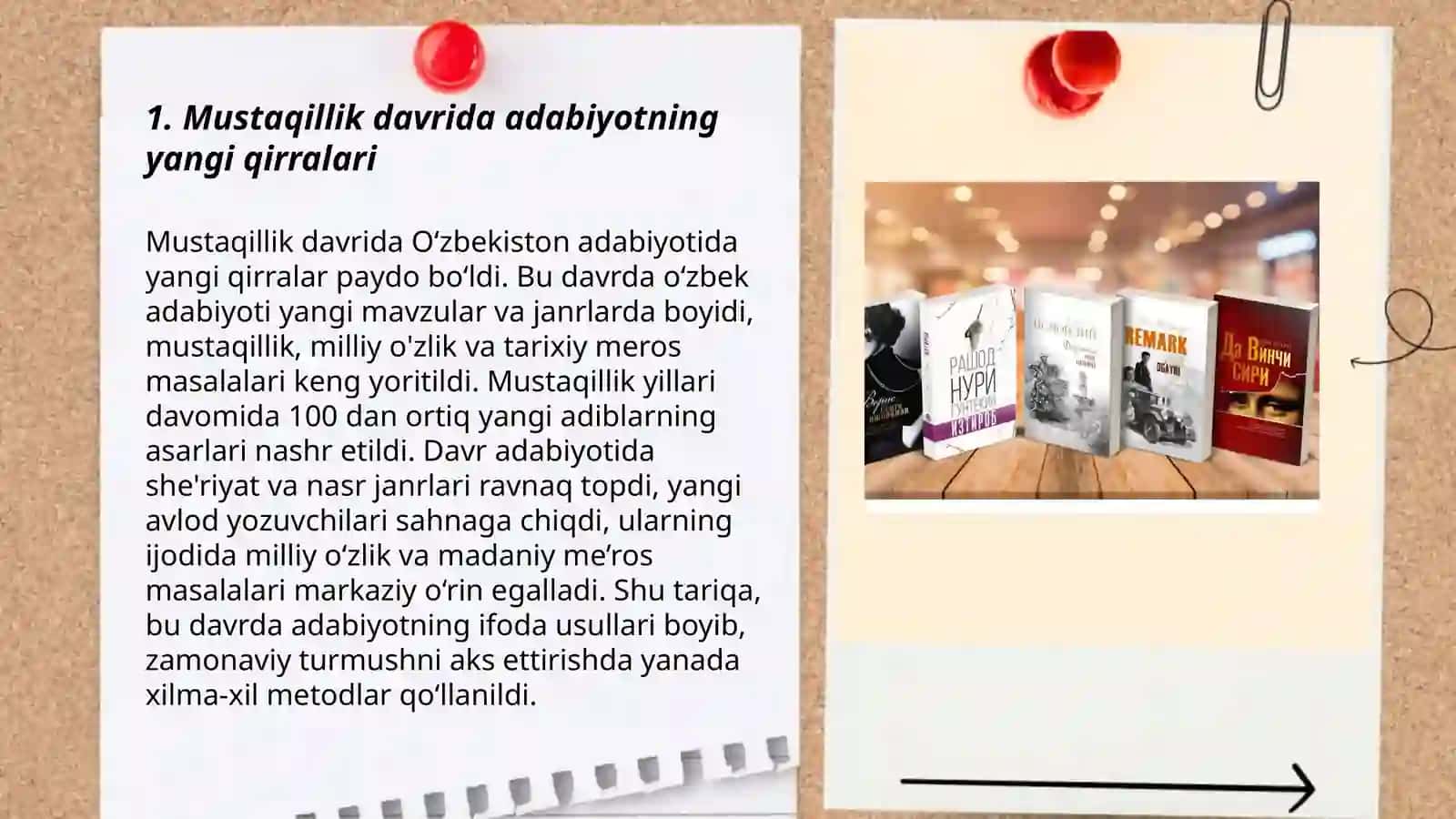 Mustaqillik davrida badiiylik mezonlari yangi bosqichga ko'tarilgani va bu borada yangi tadqiqotlar amalga oshirilganligi 3