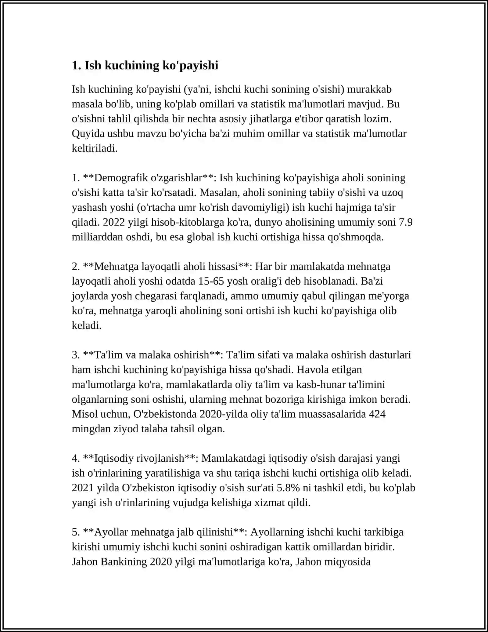SANOATDA SAMARADORLIKNI OSHIRISHNING EKSTENSIV OMILLARI 3