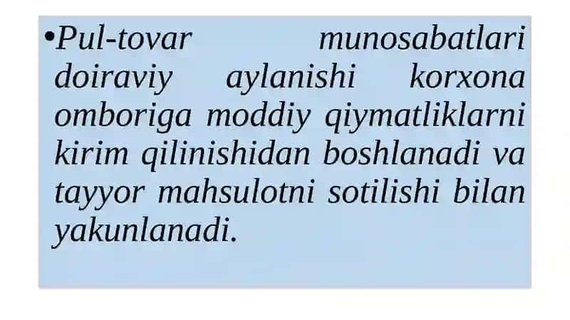 Pul Oqimlarini Boshqarish 3