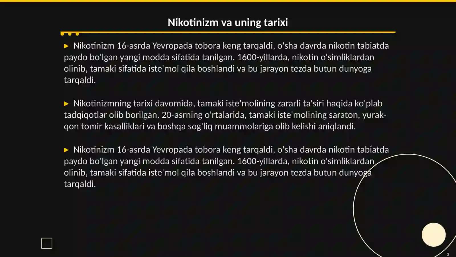 Nikotinizm va uning asoratlari 3