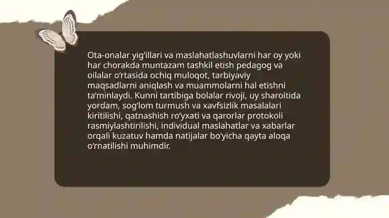Pedagogning oila bilan olib boradigan ijtimoiy faoliyat 3