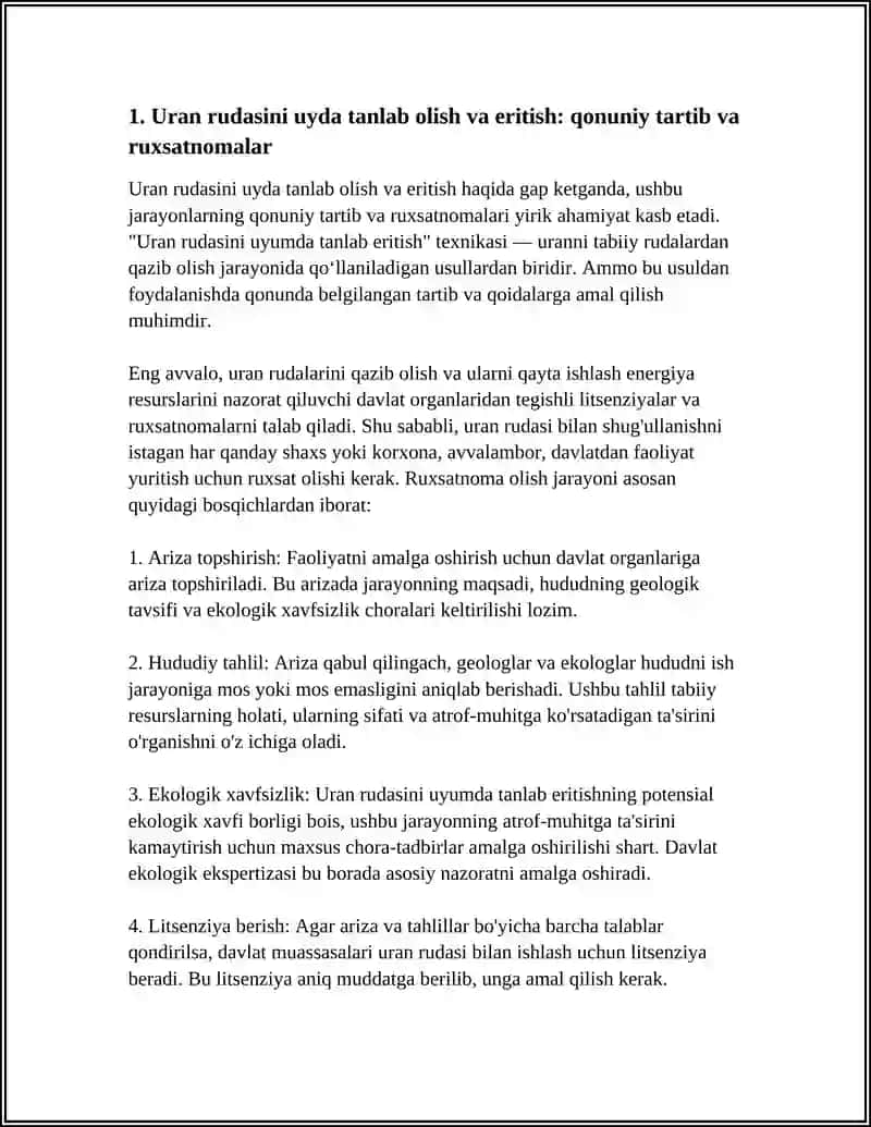 URAN RUDASINI UYUMDA TANLAB ERITISH 3