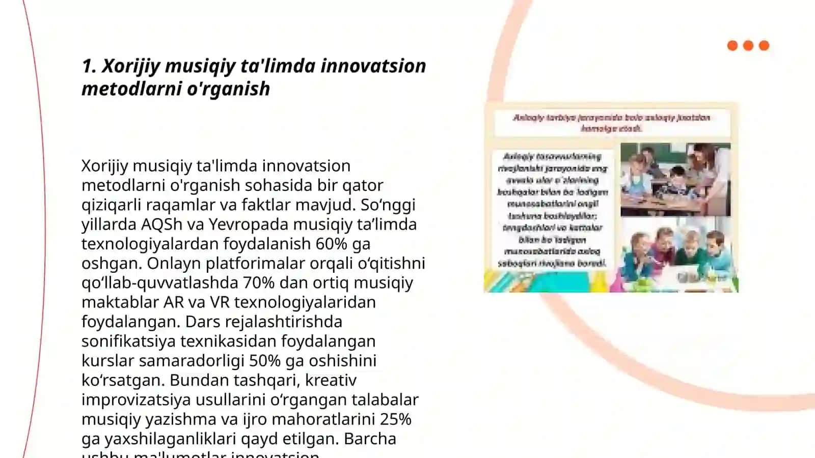 Xorijiy musiqiy ta'limda innovatsion metodlarni o'rganish 3
