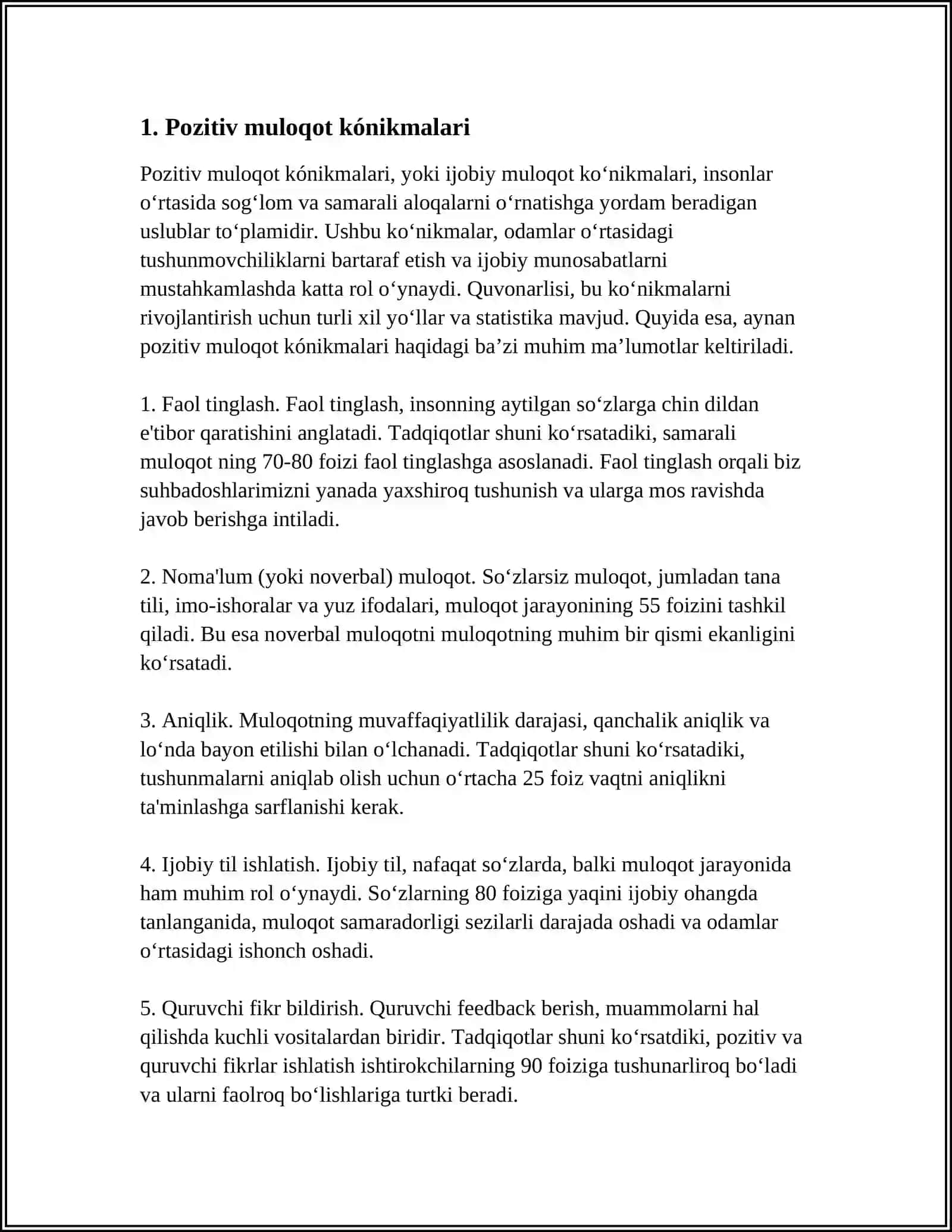 POTSIENT BILAN BERBAL VA NOVERBAL MULOQOT KÓNIKMALARI 3