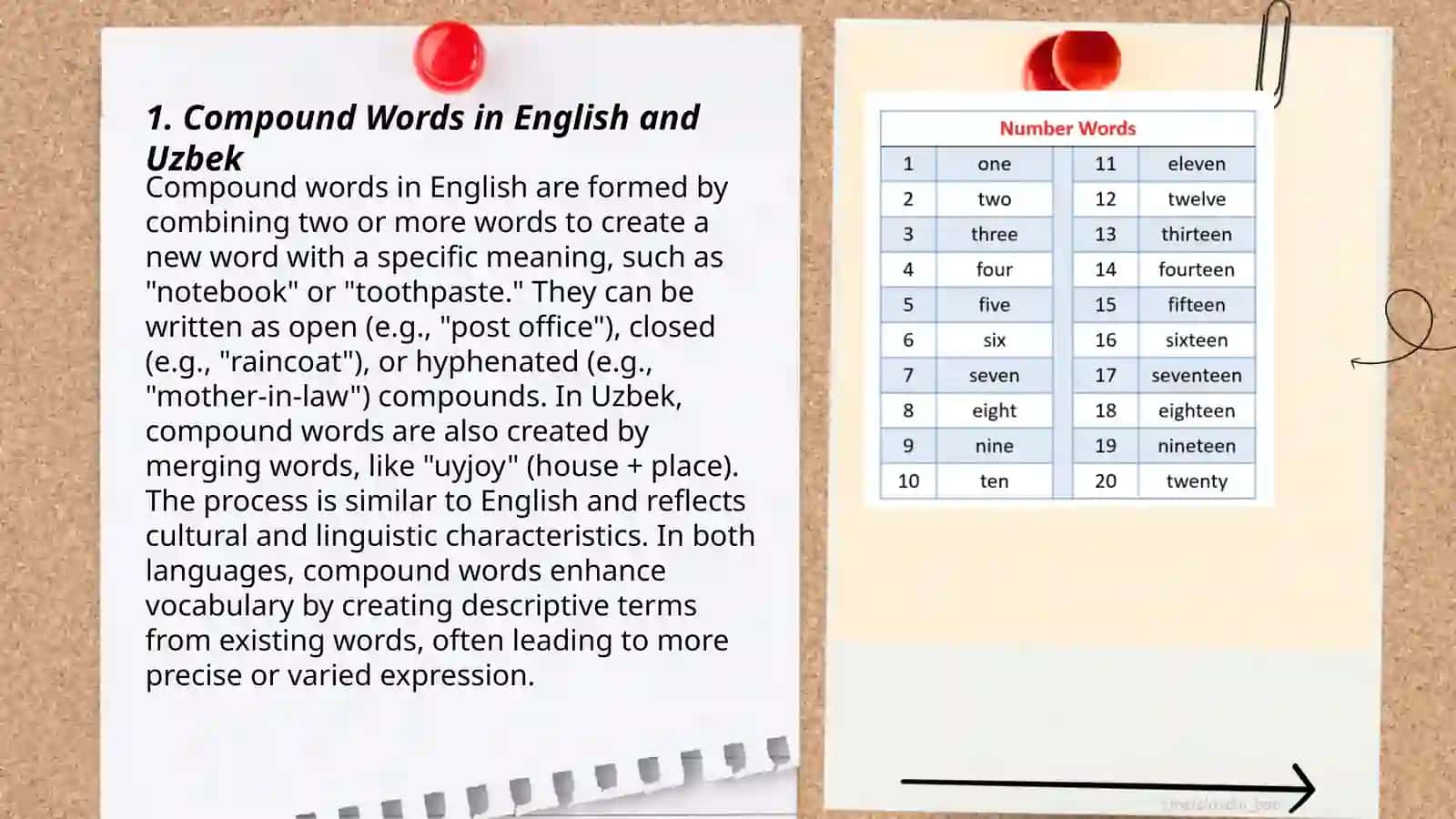 Typology of Word Combination in the English and Uzbek Language 3