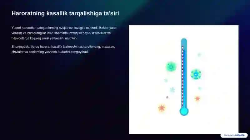 Kasallik va zararkunandalarining tarqalishida iqlim omillarining taʼsiri 3