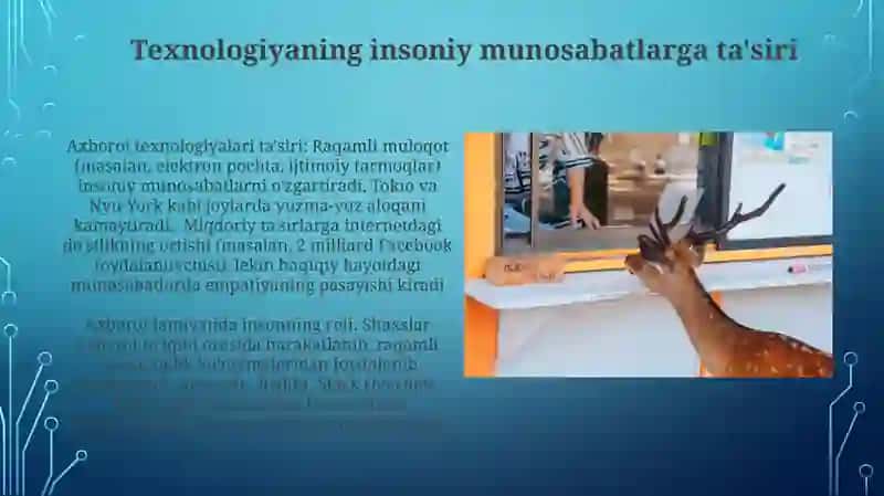Axboratlashgan jamiyatida insonning tutgan o'rni 3
