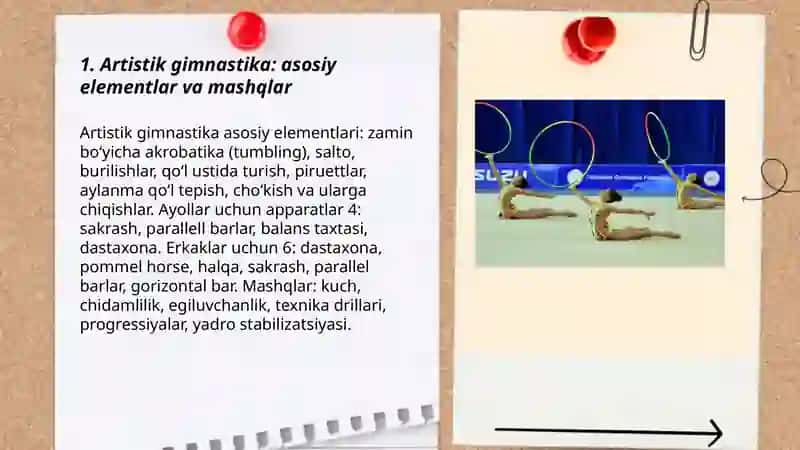 Sport turlari (gimnastika,saf mashqlari,egiluvchanlikni rivojlantiruvchi mashqlar) 3