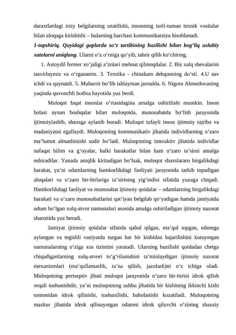 SOHADA O’ZBEK TILIDA MULOQOT VA KOMMUNIKATSIYA JARAYONI 3