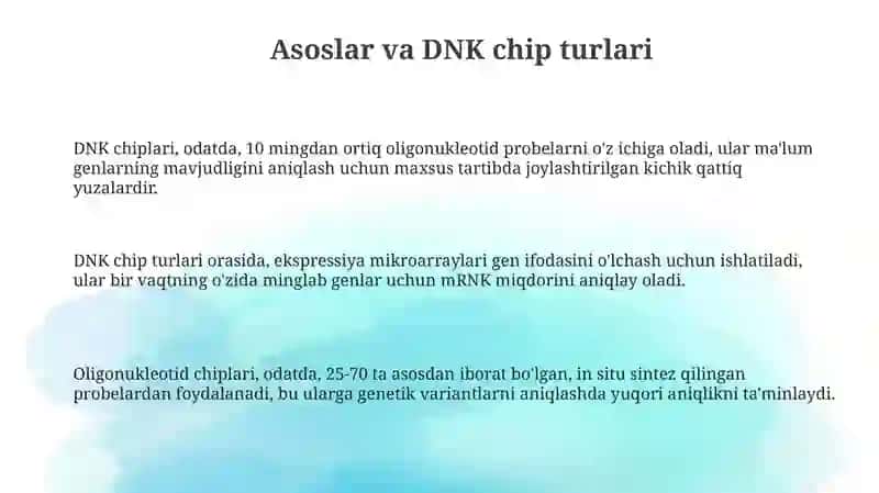 DNK chip metodlari 3