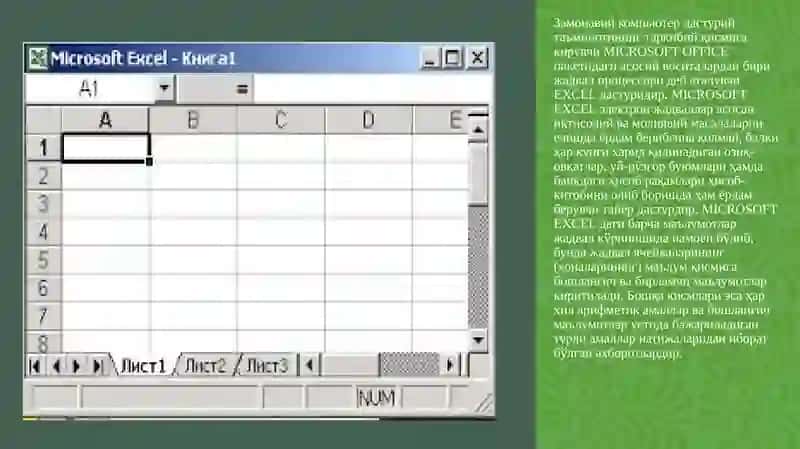 Iqtisodiy masalalarni yechishda electron jadval prosessorlaridan foydalanish. 3