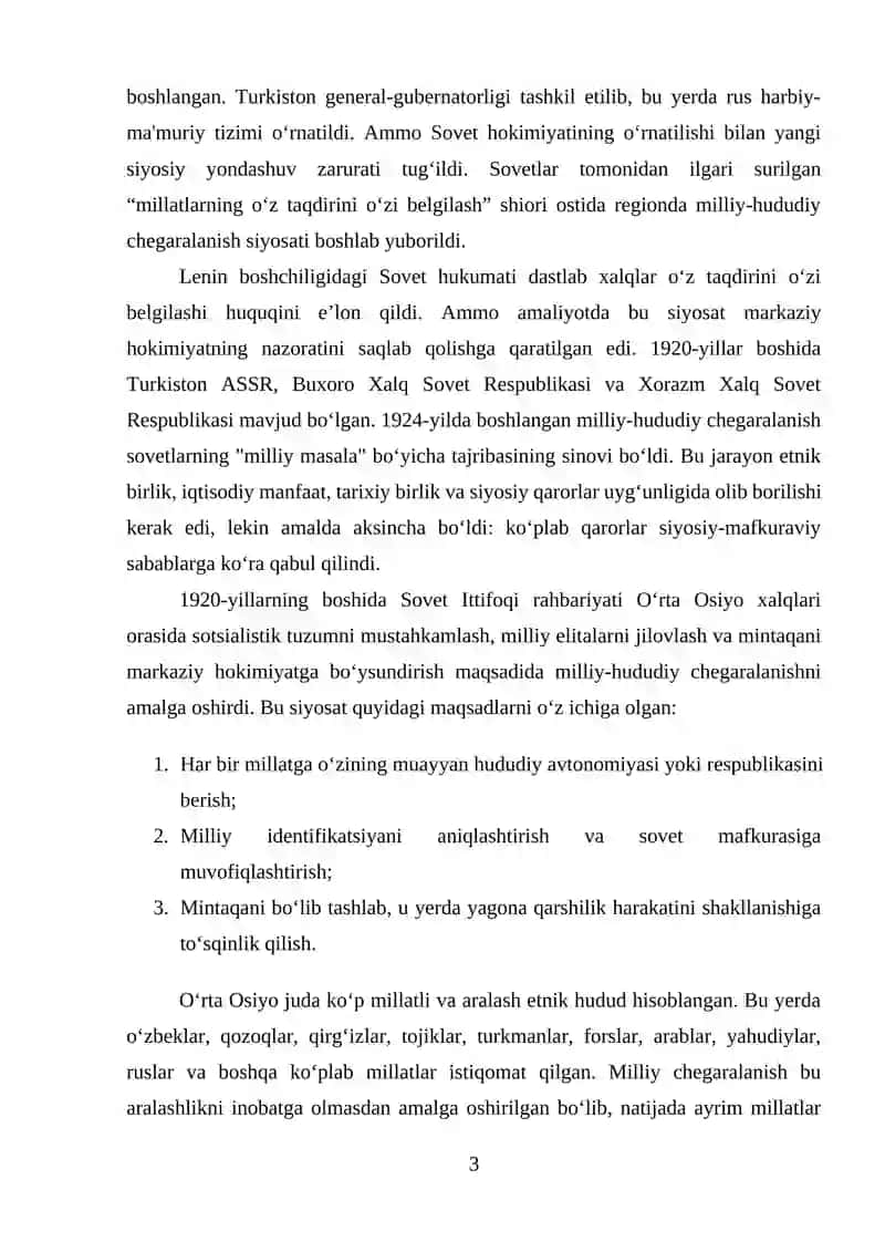 O‘rta Osiyoda milliy hududiy chegaralanish 3