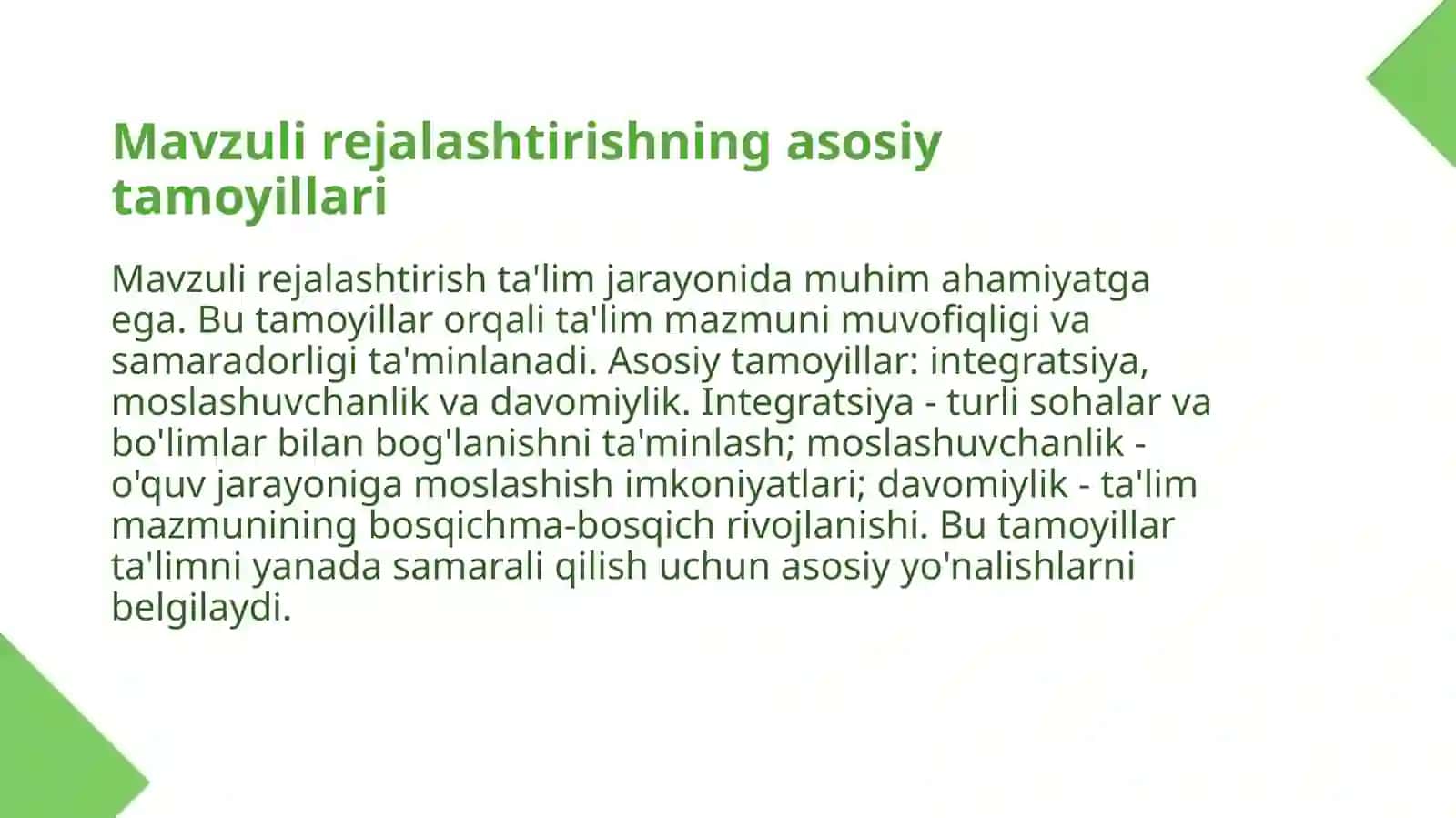 Maktabgacha ta'lim tashkilotida  ta'limiy jarayonni mavzuli rejalashtirish 3