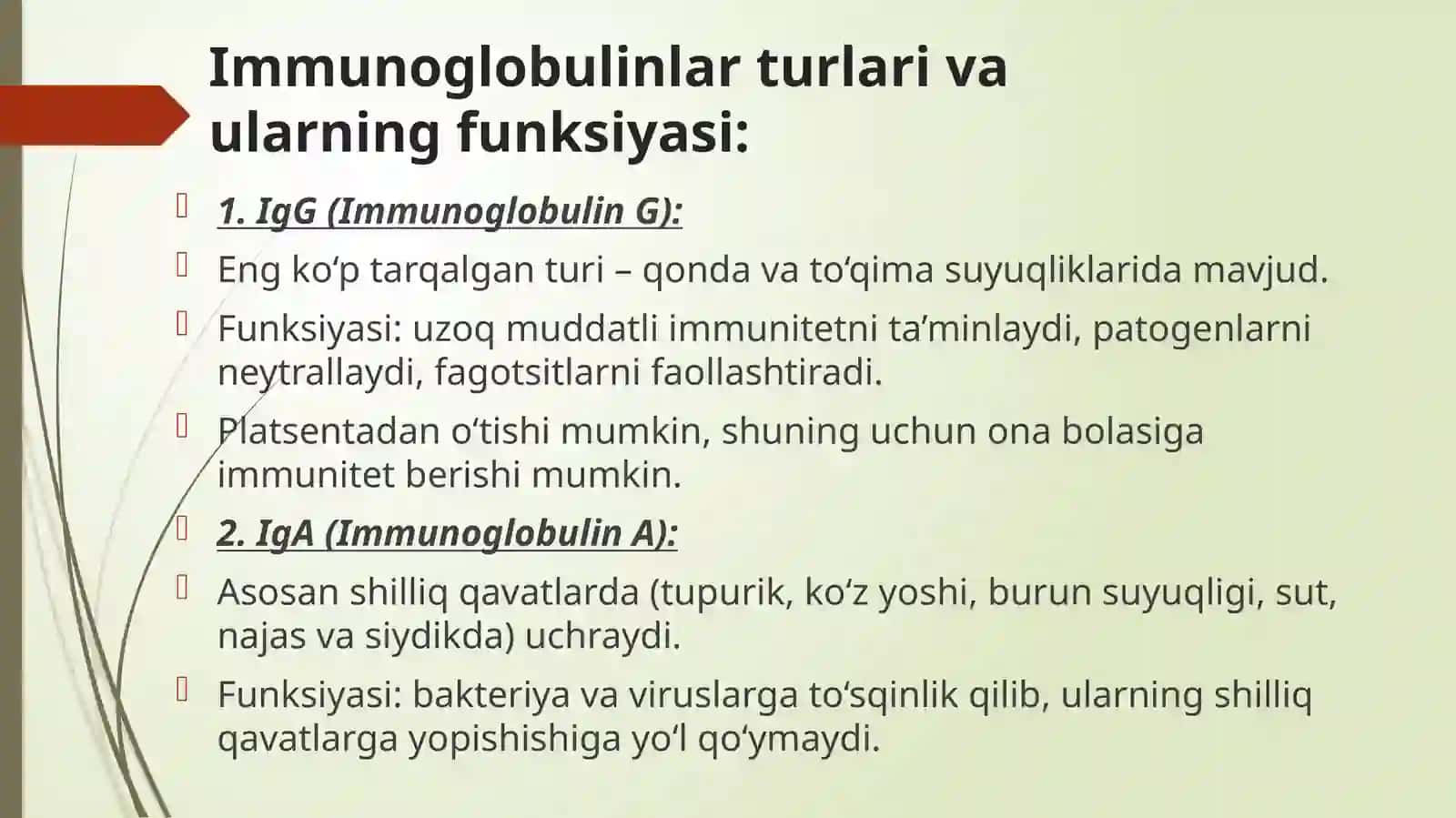 immunoglabulinlar turlari va tuzilishi 3