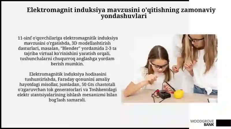 Elektromagnit induksiya mavzusini o'qitish metodikasi 3
