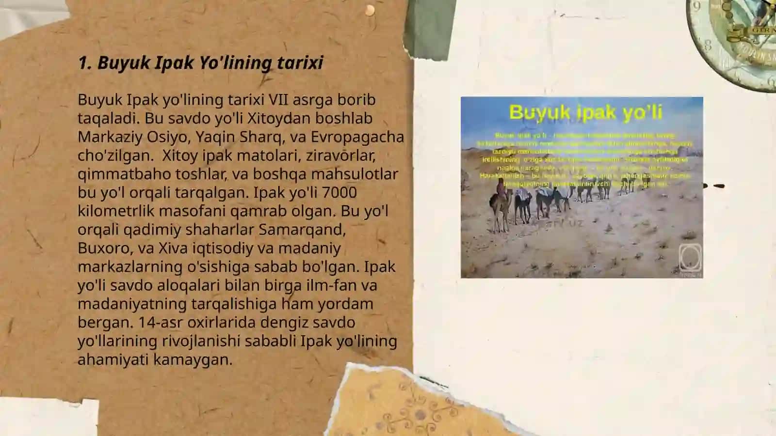 Buyuk Ipak Yo'lining tarixi 3