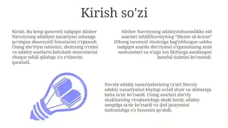 Alisher Navoiyning Adabiyotshunoslikka Oid Asarlari Tahlili 3