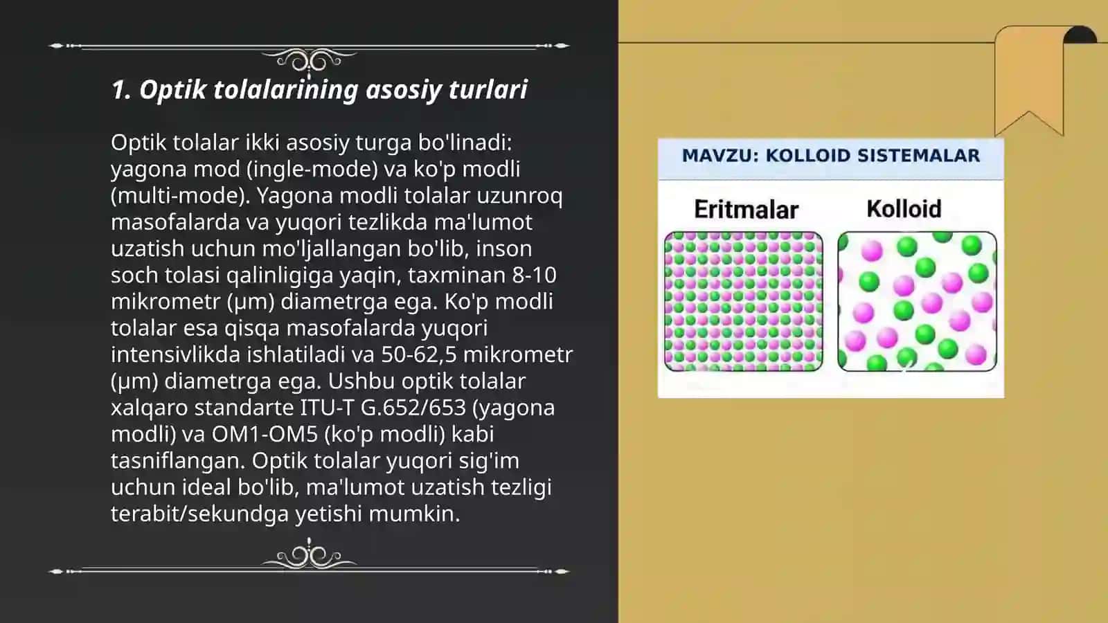 Optikakaliq talali sistemalar 3