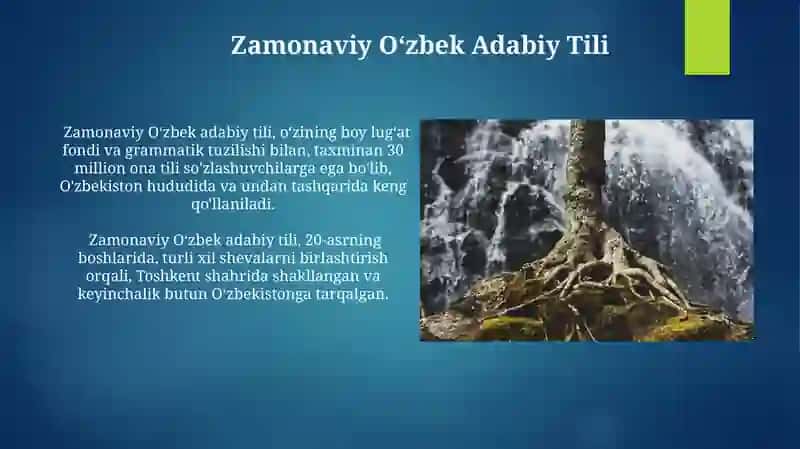 Zamonaviy Oʻzbek Adabiy Tili 3