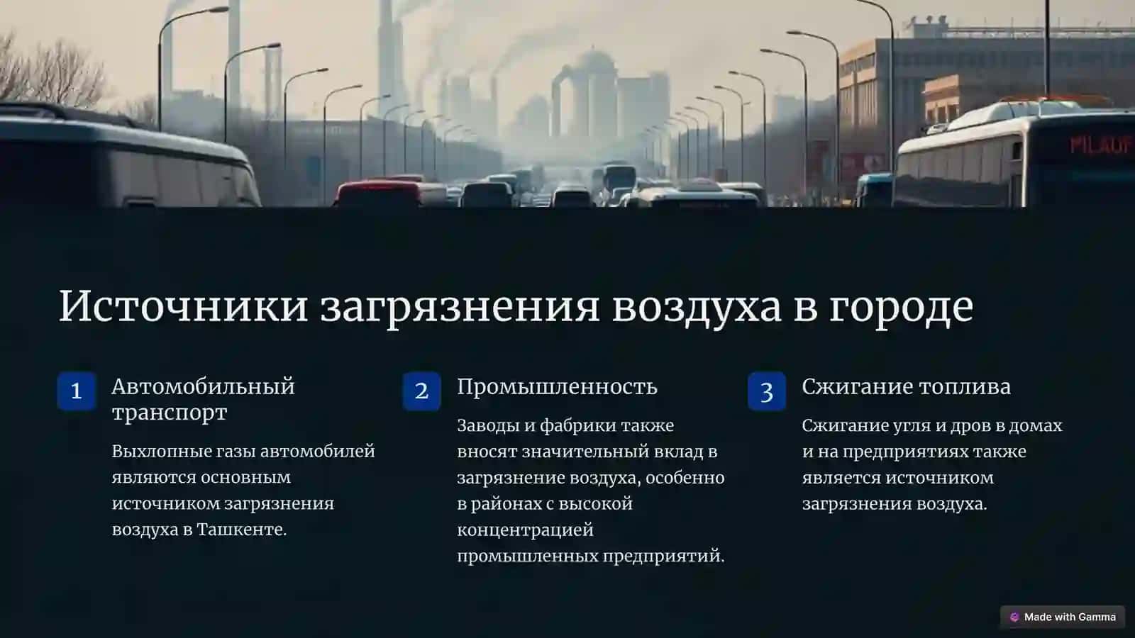 Качество воздуха в Ташкенте: Обзор данных IQAir 3