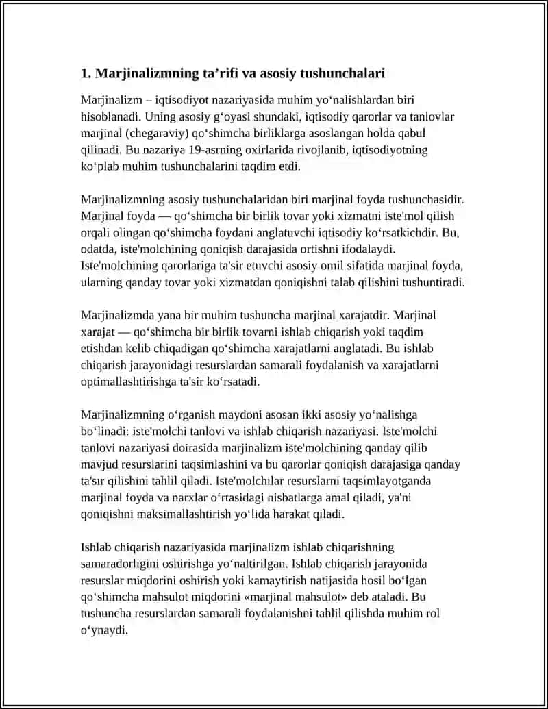 MARJINALIZM VA UNING ASOSIY YÓNALISHLARI 3
