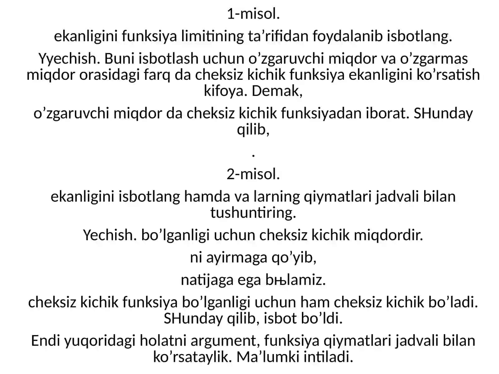 Aniqmasliklar va ularni ochish 3