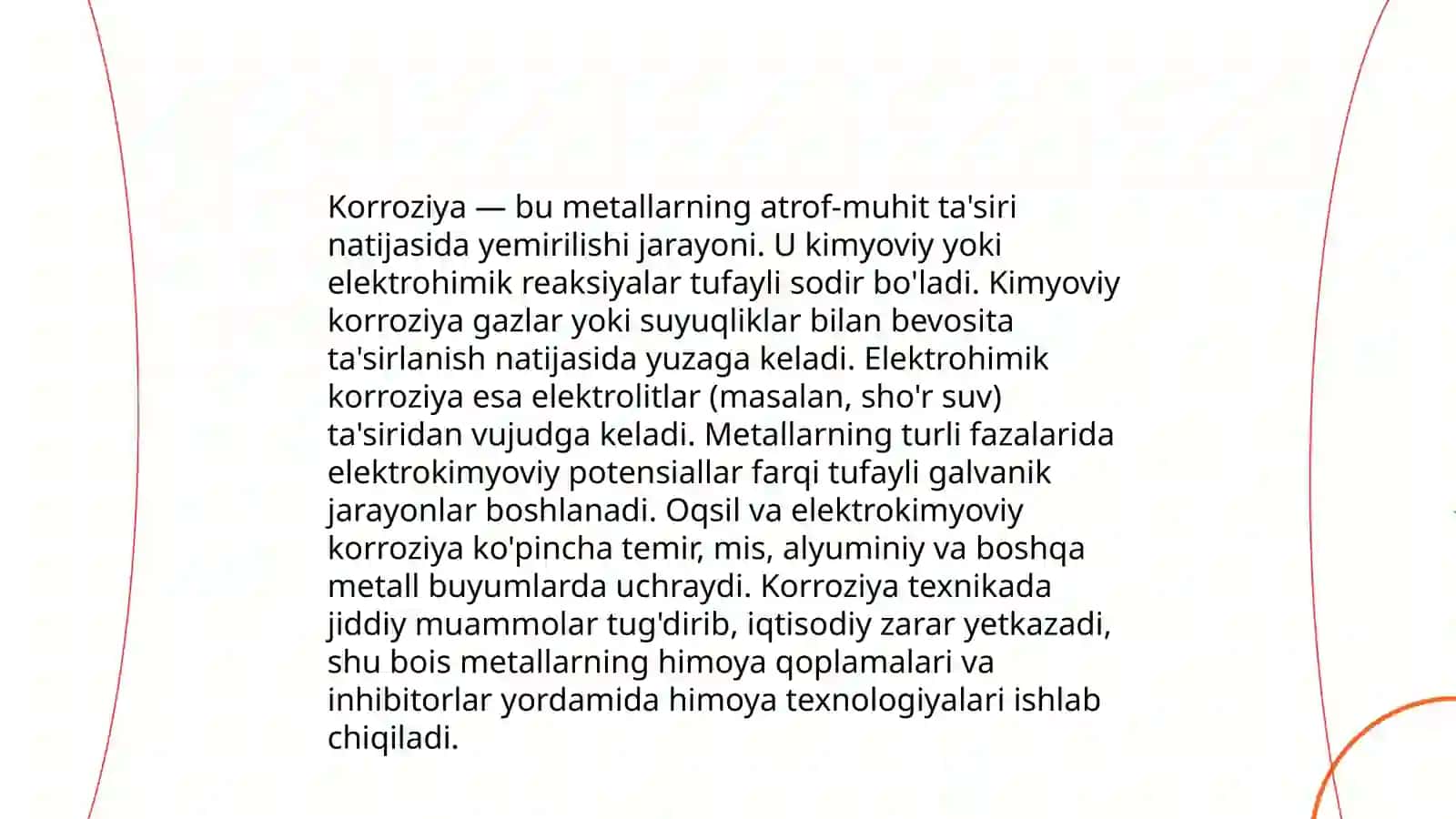 Korroziya va temir-betonning korroziyadan himoyalanish usullari 3