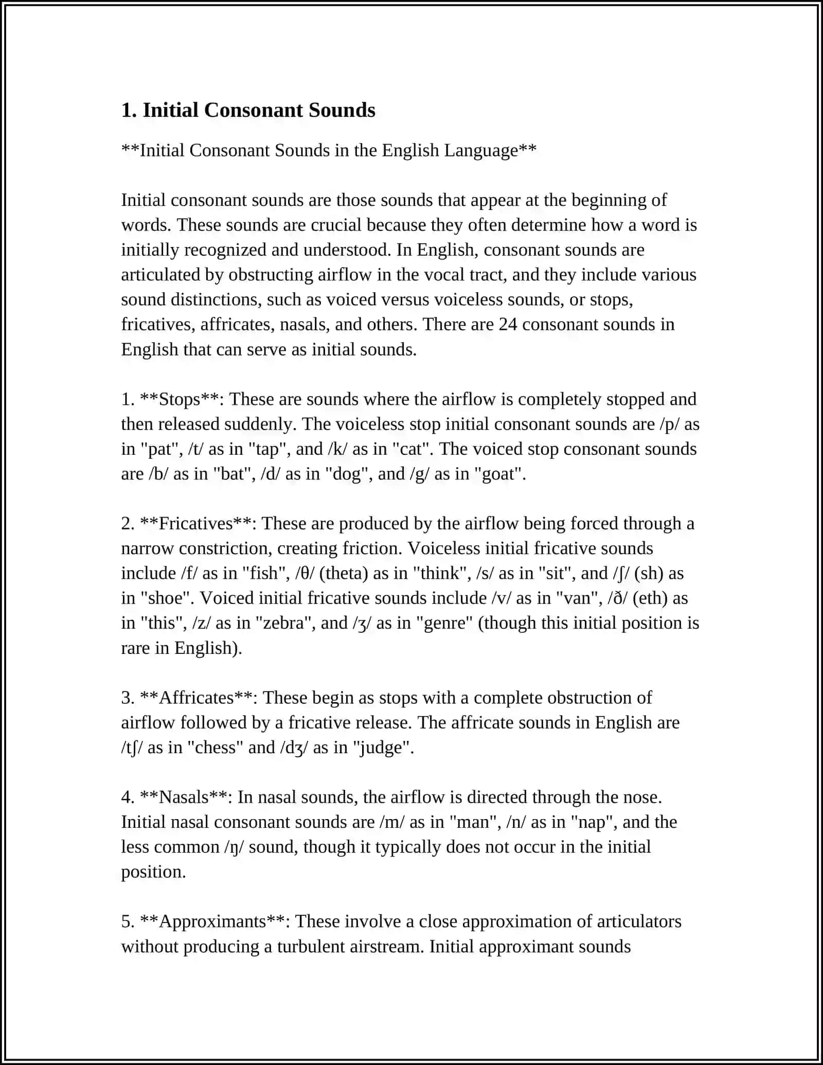 PRACTISE OF CONSONANTS 3