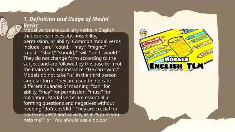 Modal words and interjection in the English language 3