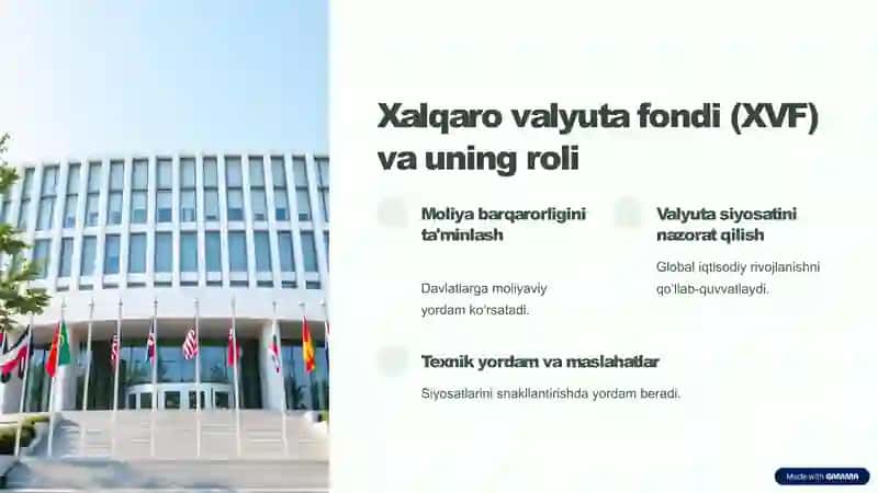 Valyuta tizimi va pullarning xalqaro munosabatlardagi harakati va ahamiyati 3
