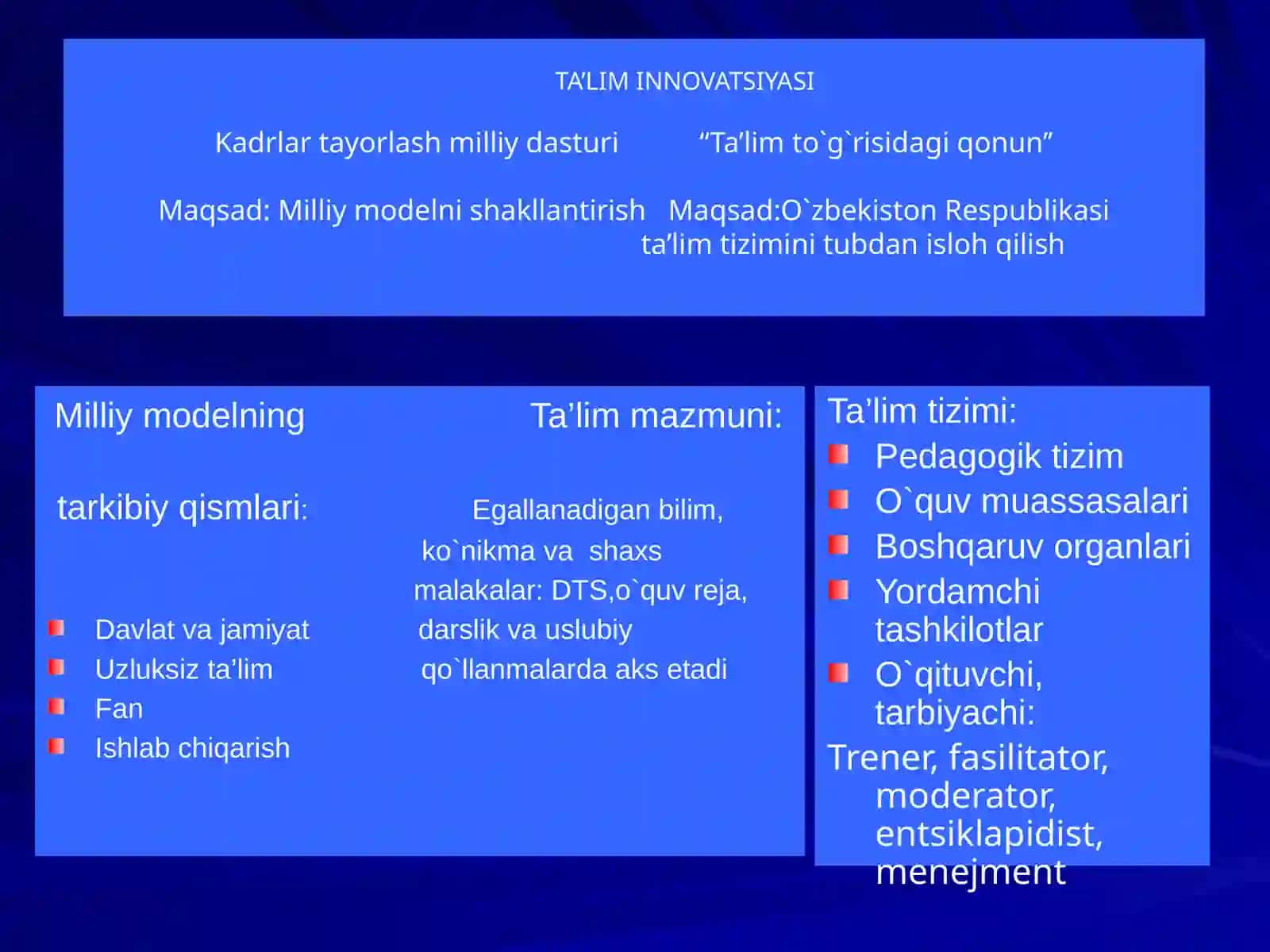 Pedagogik mahorat tizim sifatida. Stanislavskiy tizimi 3